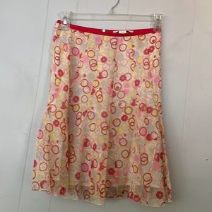 Mary Lucille Hippie Silk Skirt